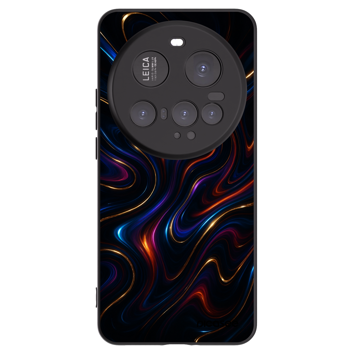 Picasee silikonowe czarne etui na Xiaomi 15 Ultra - Noir