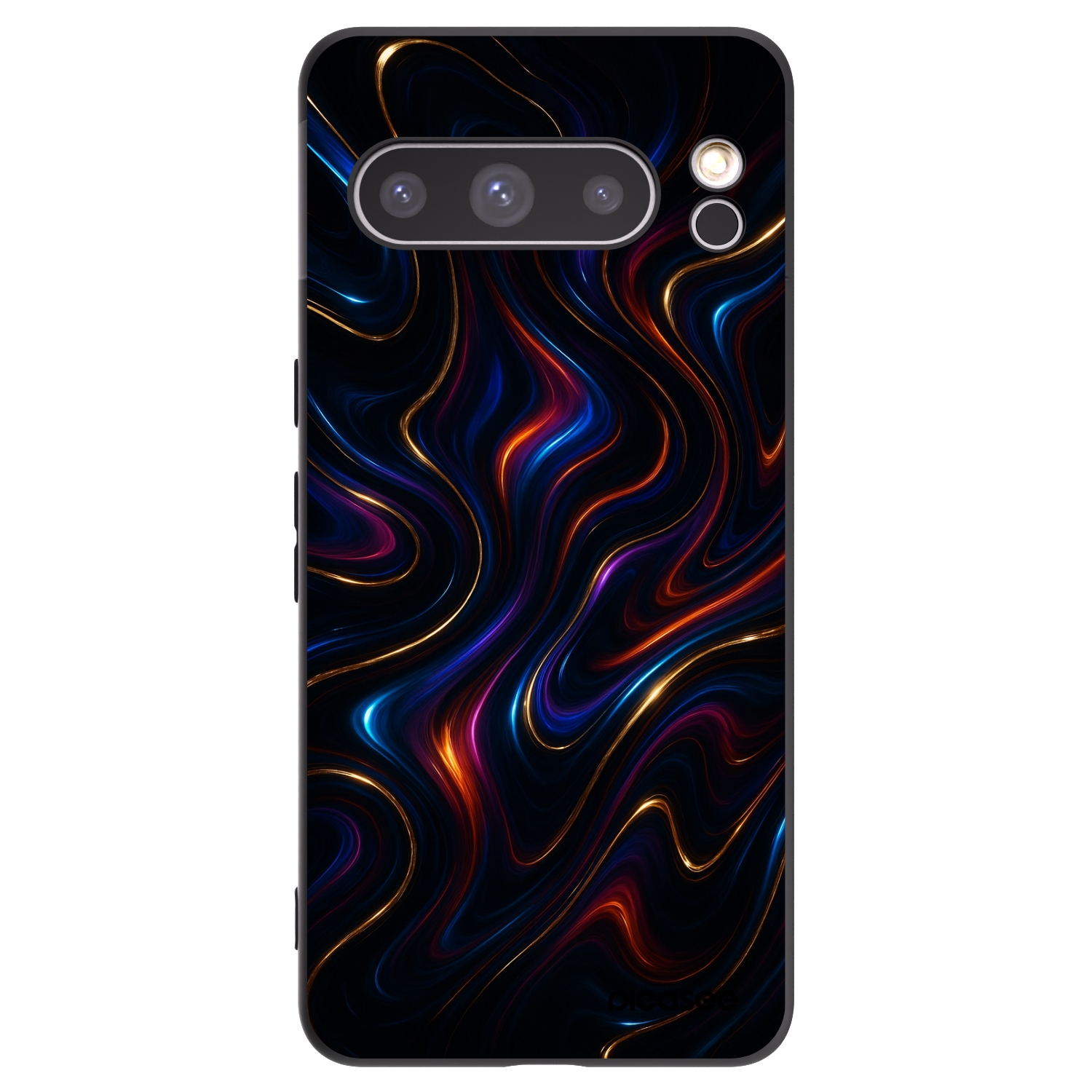Picasee silikonowe czarne etui na Google Pixel 8 Pro - Noir