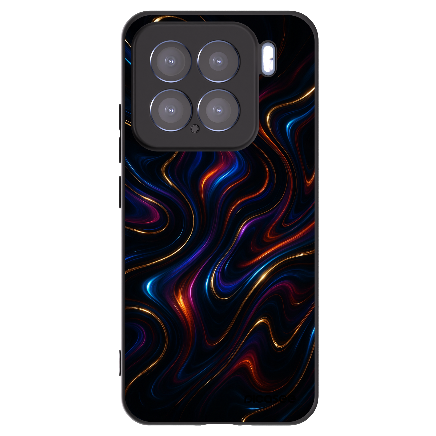 Picasee silikonowe czarne etui na Xiaomi 15 - Noir
