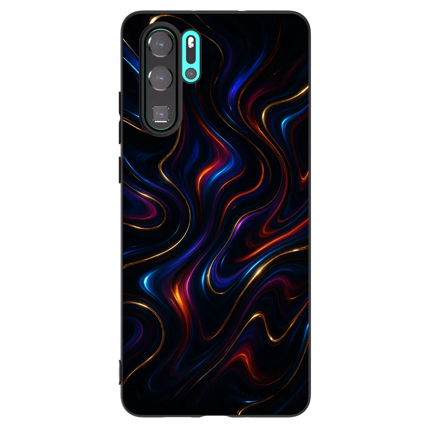 Picasee silikonowe czarne etui na Huawei P30 Pro - Noir
