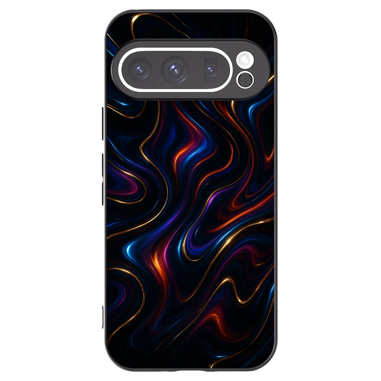 Picasee silikonowe czarne etui na Google Pixel 9 Pro - Noir