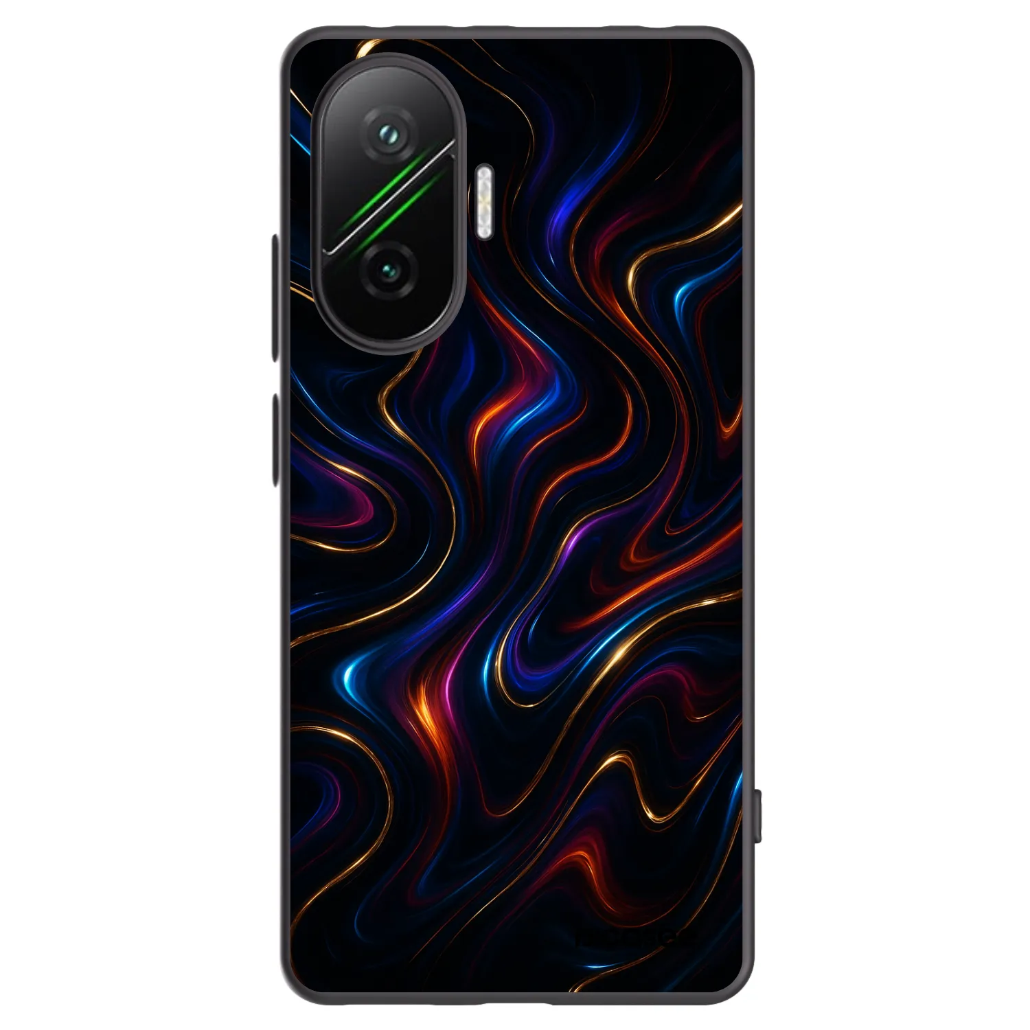 Picasee silikonowe czarne etui na Xiaomi Poco F7 Pro 5G - Noir