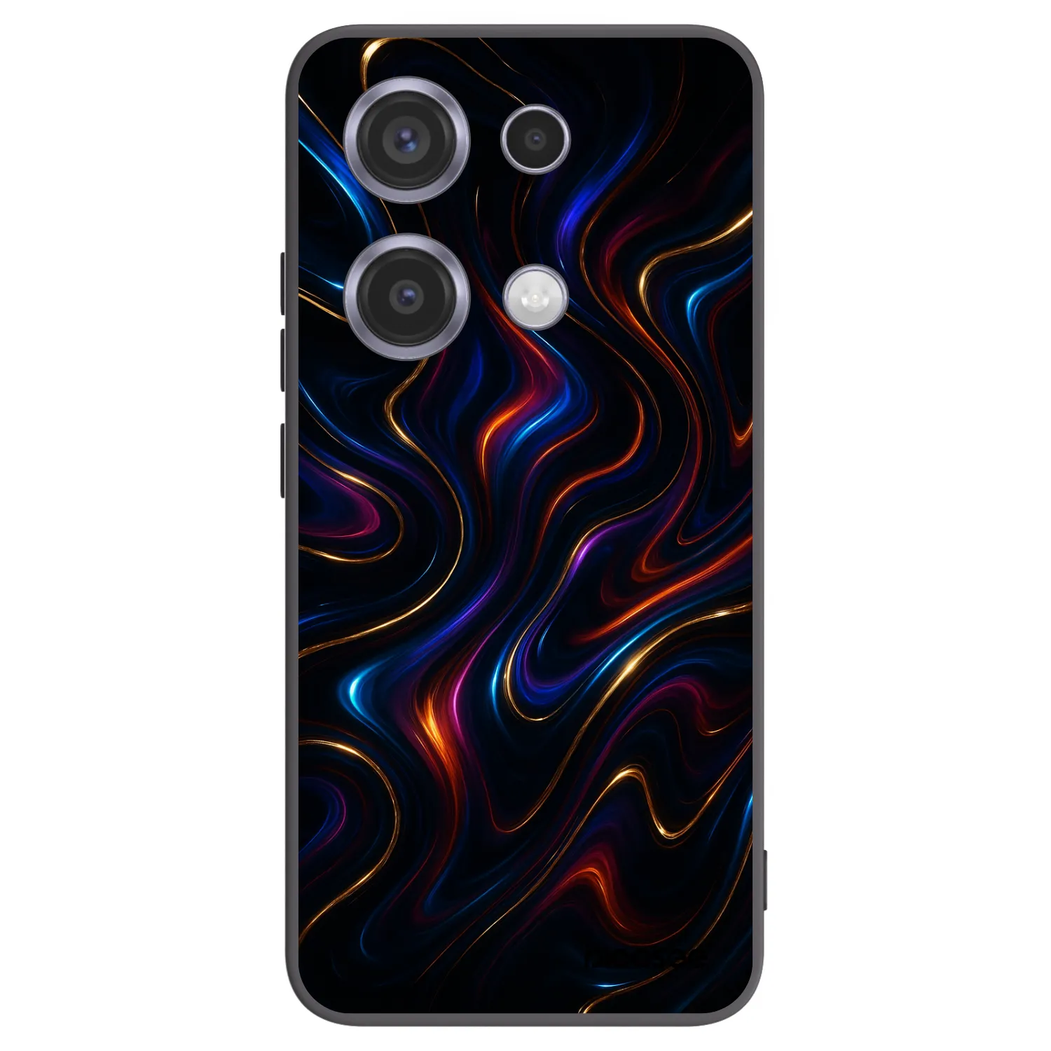 Picasee silikonowe czarne etui na Xiaomi Redmi Note 14S - Noir