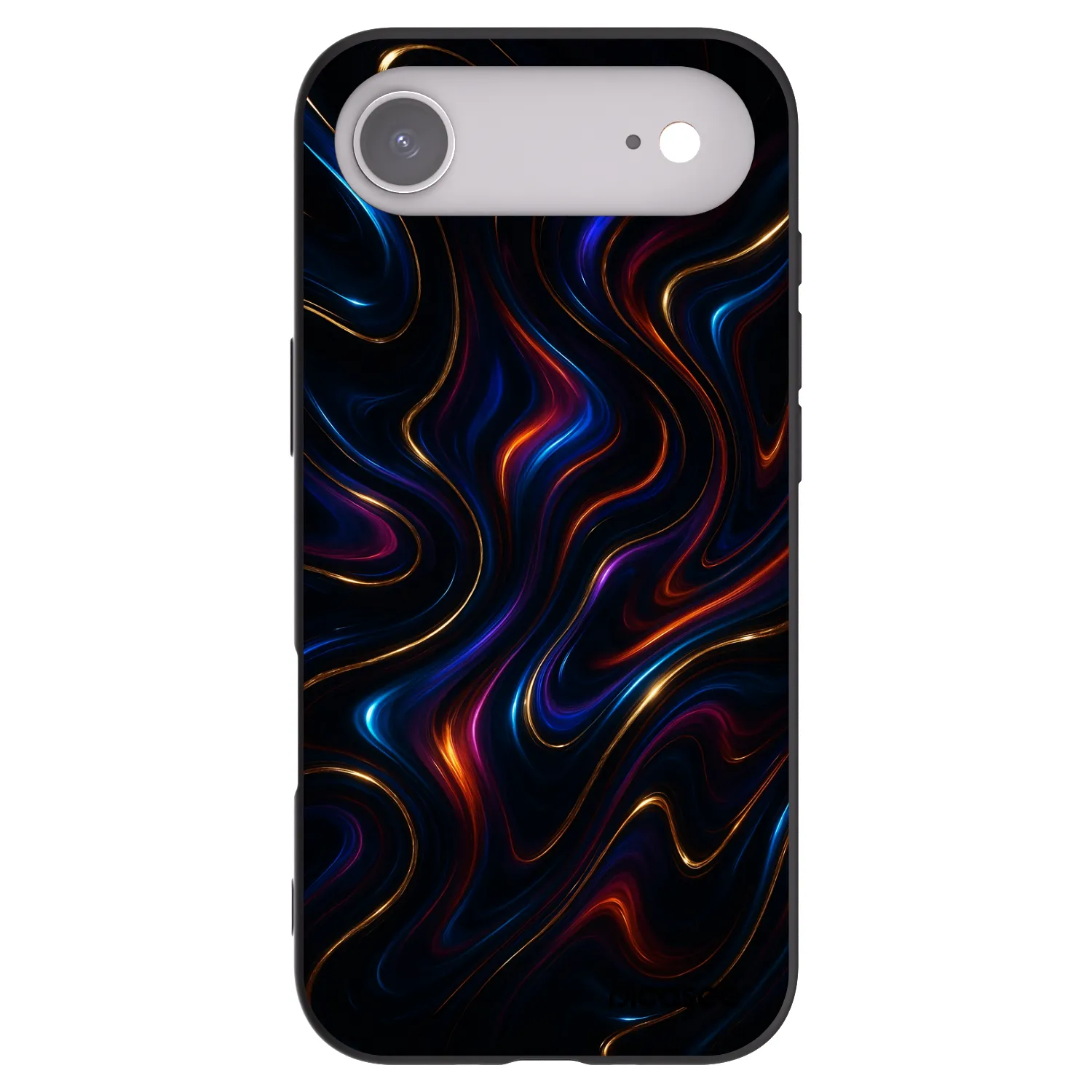 Picasee silikonowe czarne etui na Apple iPhone Air - Noir