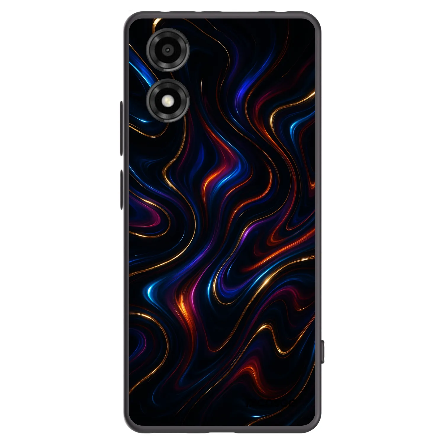 Picasee silikonowe czarne etui na Motorola Moto E14 - Noir