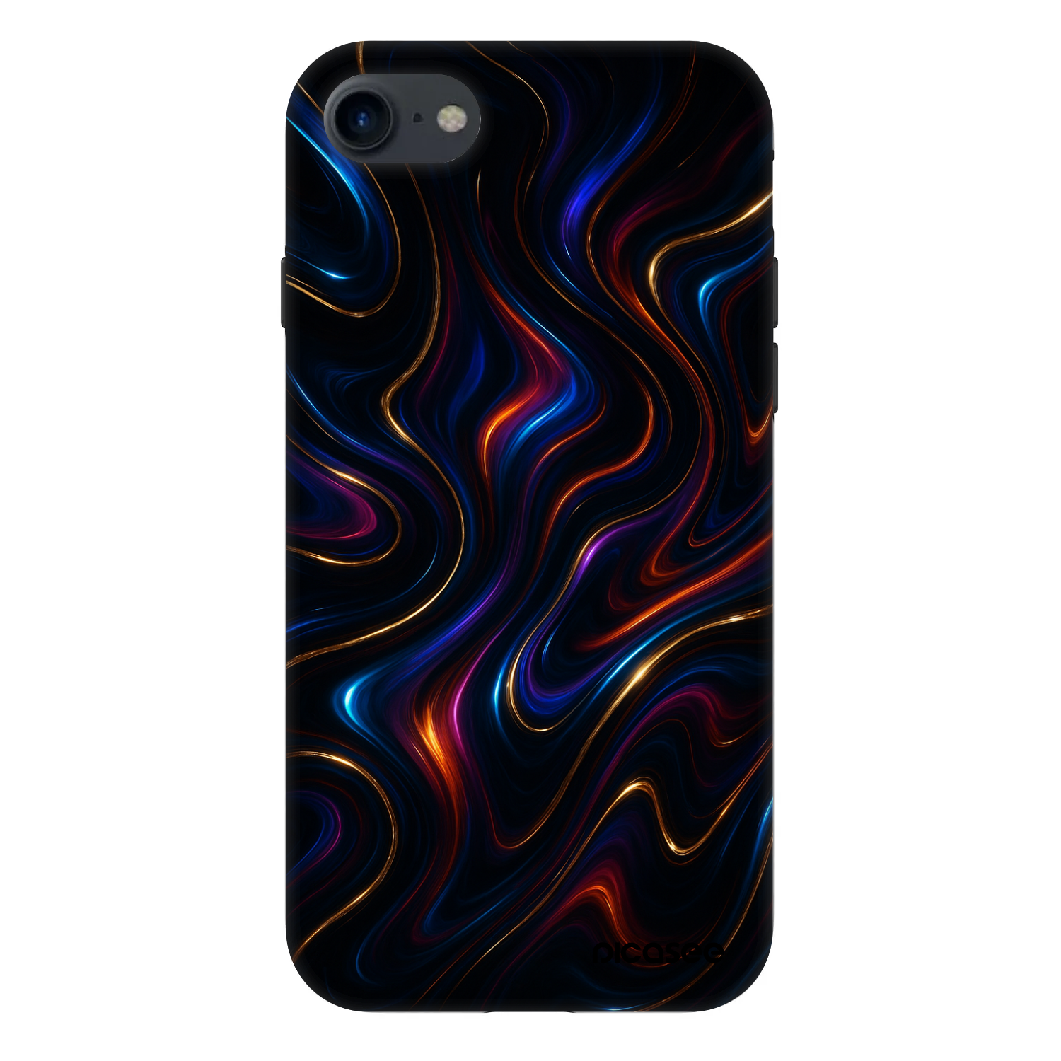 Picasee Fashion Case na Apple iPhone SE 2020 - Noir