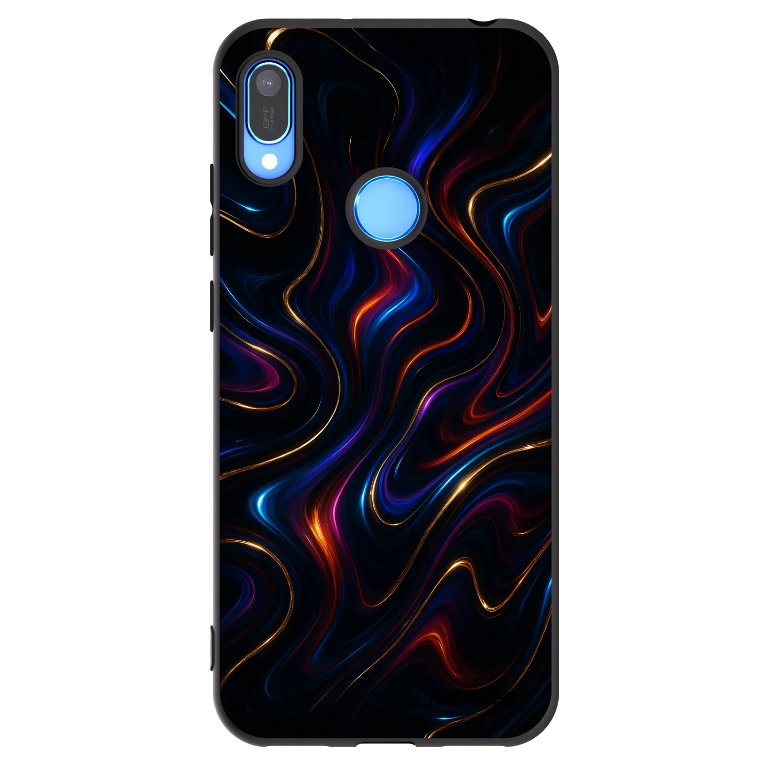 Picasee silikonowe czarne etui na Huawei Y6 2019 - Noir