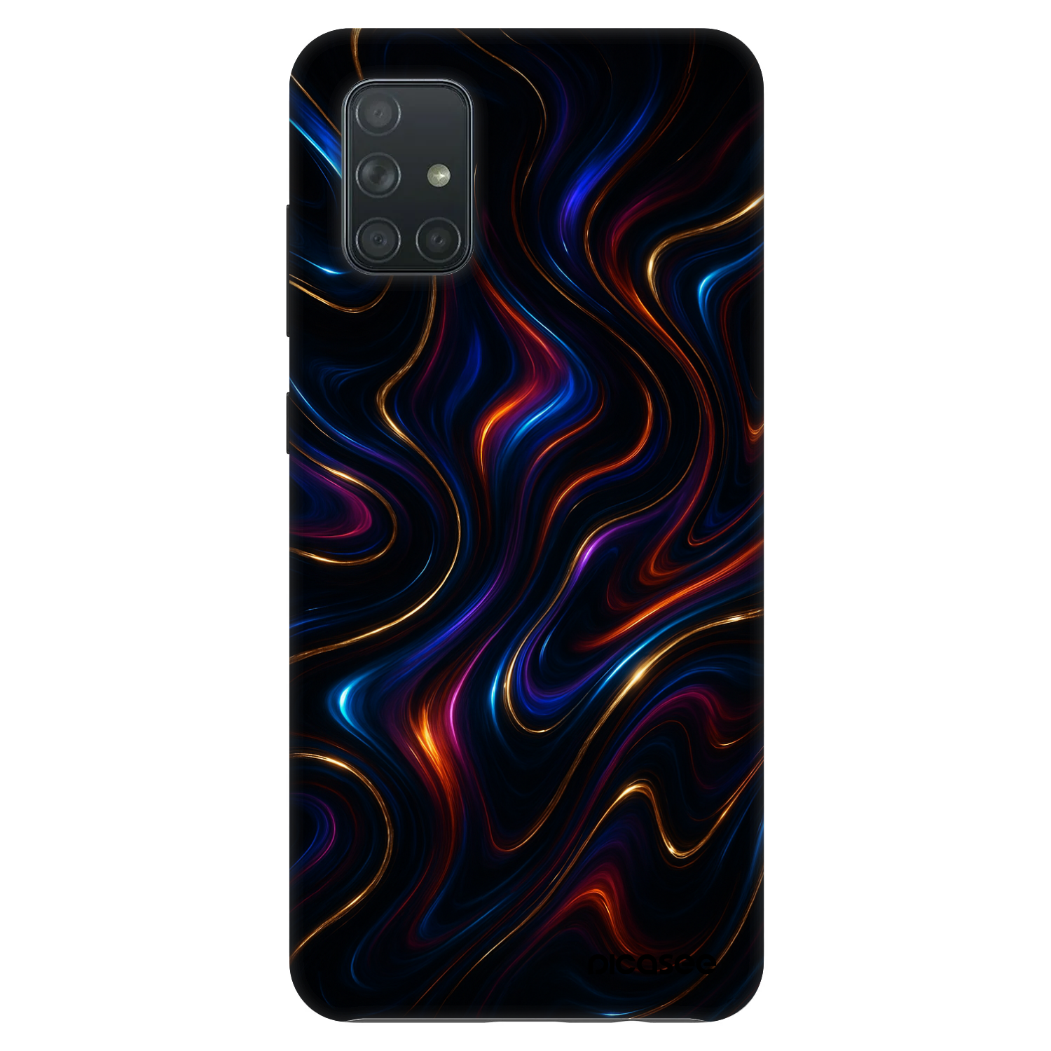Picasee Fashion Case na Samsung Galaxy A71 A715F - Noir