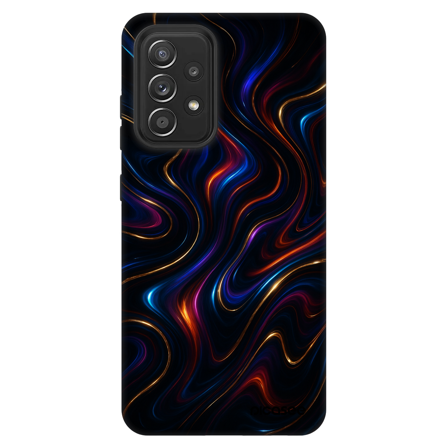 Picasee Fashion Case na Samsung Galaxy A52 5G A525F - Noir