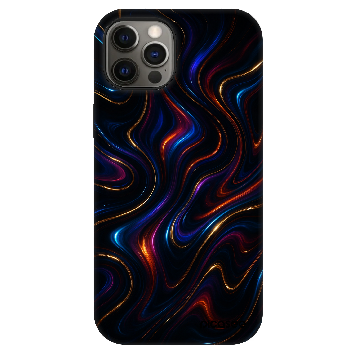 Picasee Fashion Case MagSafe na Apple iPhone 12 - Noir