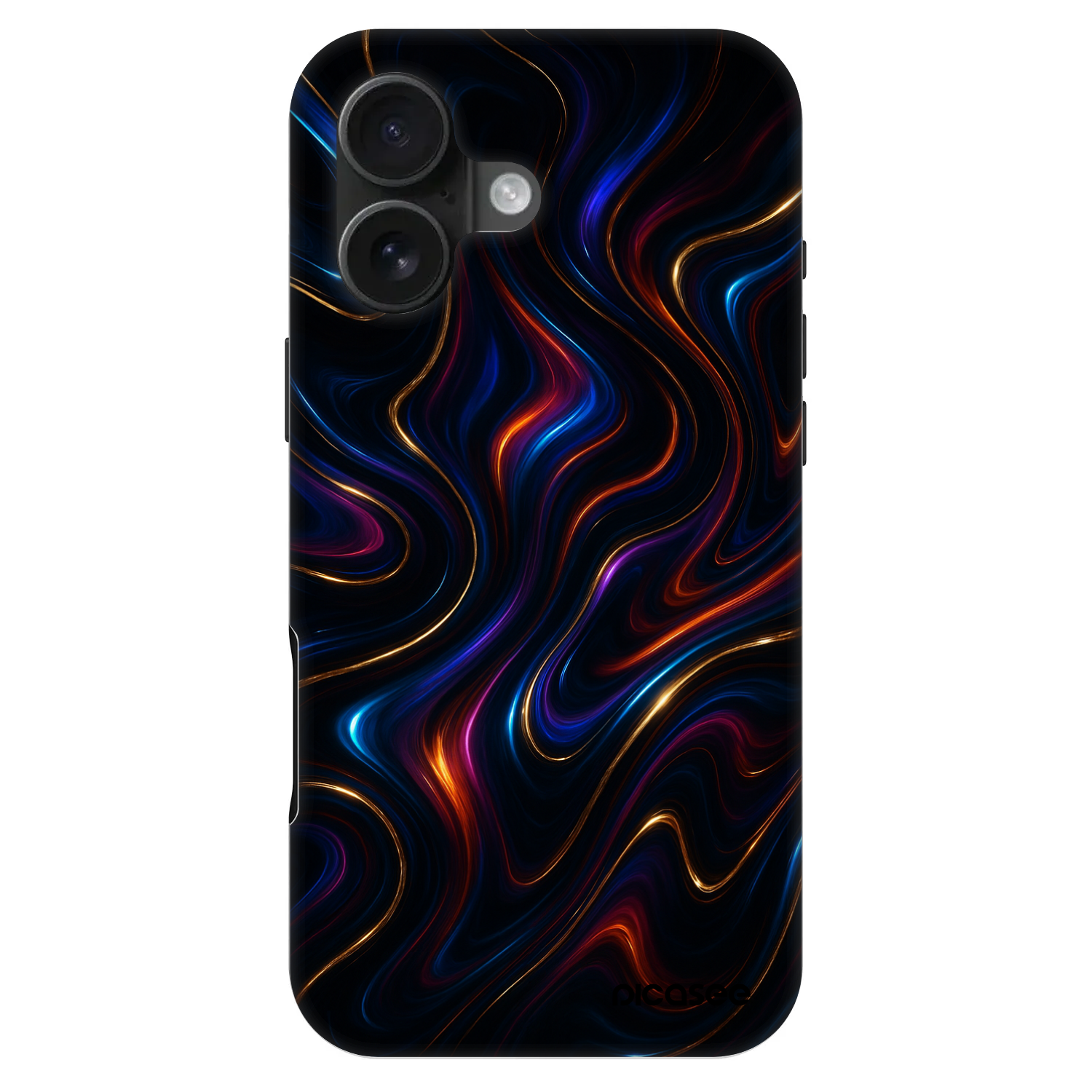 Picasee Fashion Case MagSafe na Apple iPhone 16 - Noir