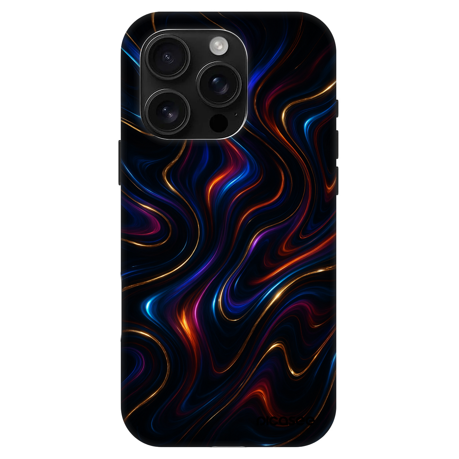 Picasee Fashion Case MagSafe na Apple iPhone 16 Pro - Noir