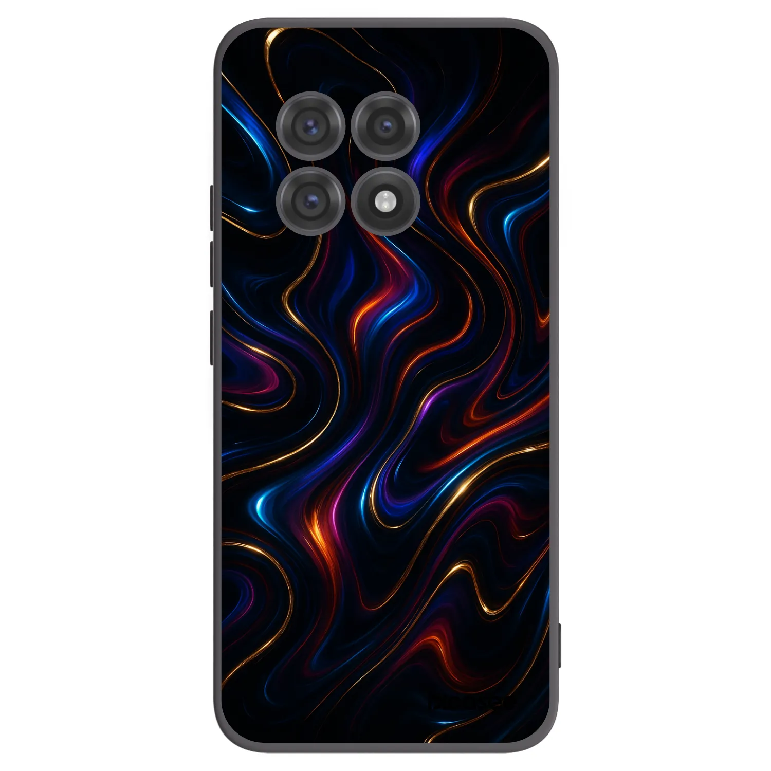 Picasee silikonowe czarne etui na OnePlus 13R 5G - Noir