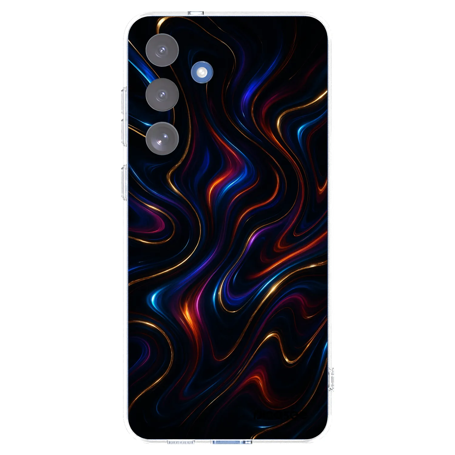 Picasee silikonowe przeźroczyste etui na Samsung Galaxy S25 FE 5G - Noir