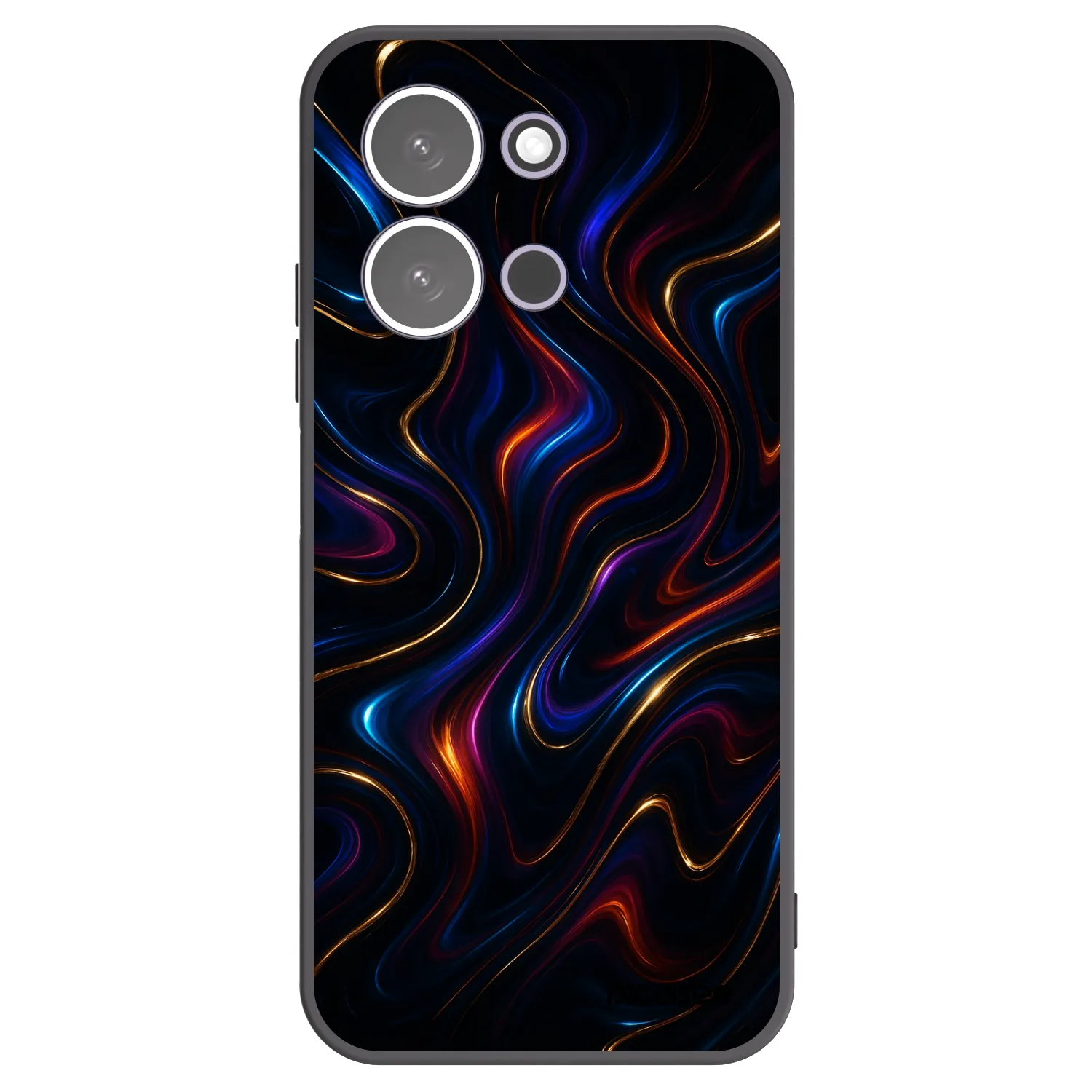 Picasee silikonowe czarne etui na Xiaomi Redmi 15C 5G - Noir