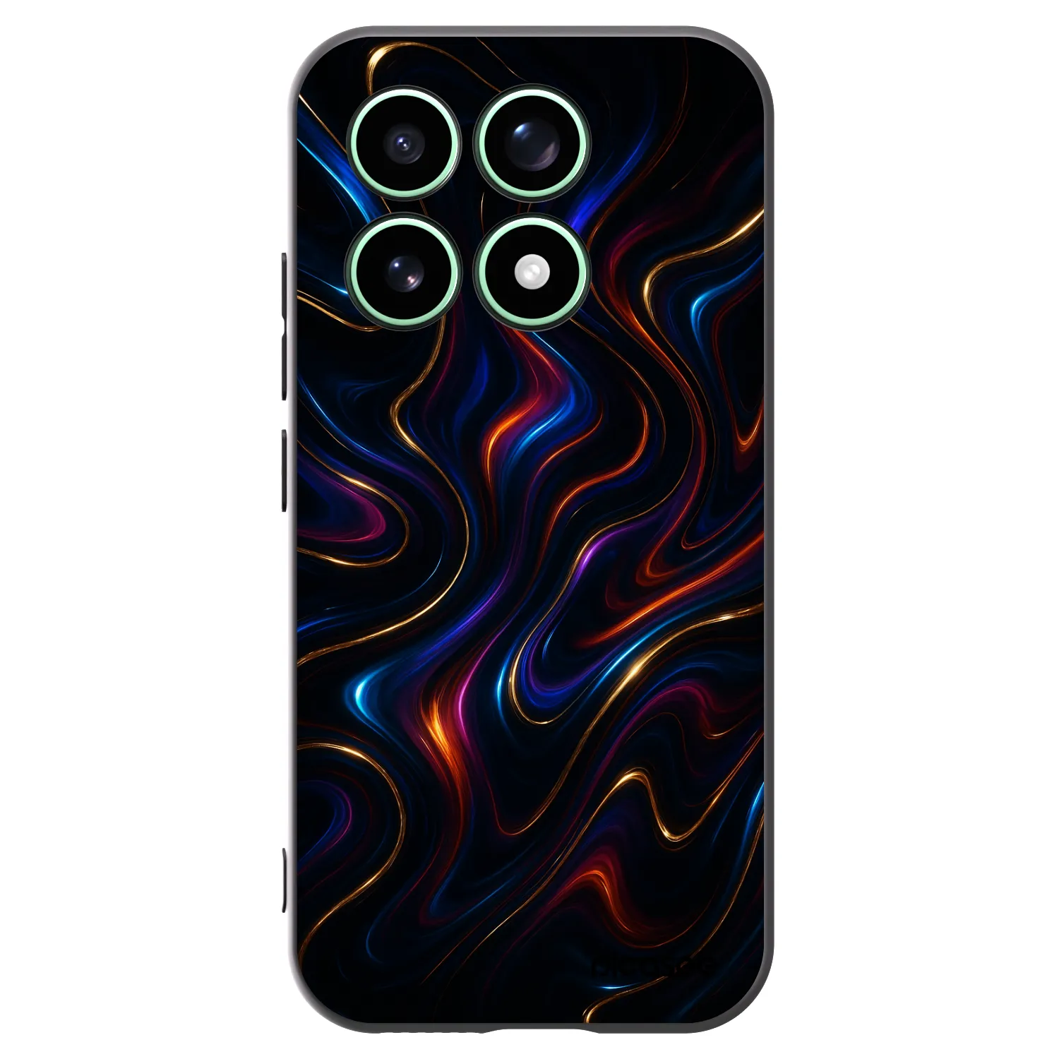 Picasee silikonowe czarne etui na Xiaomi 17 - Noir
