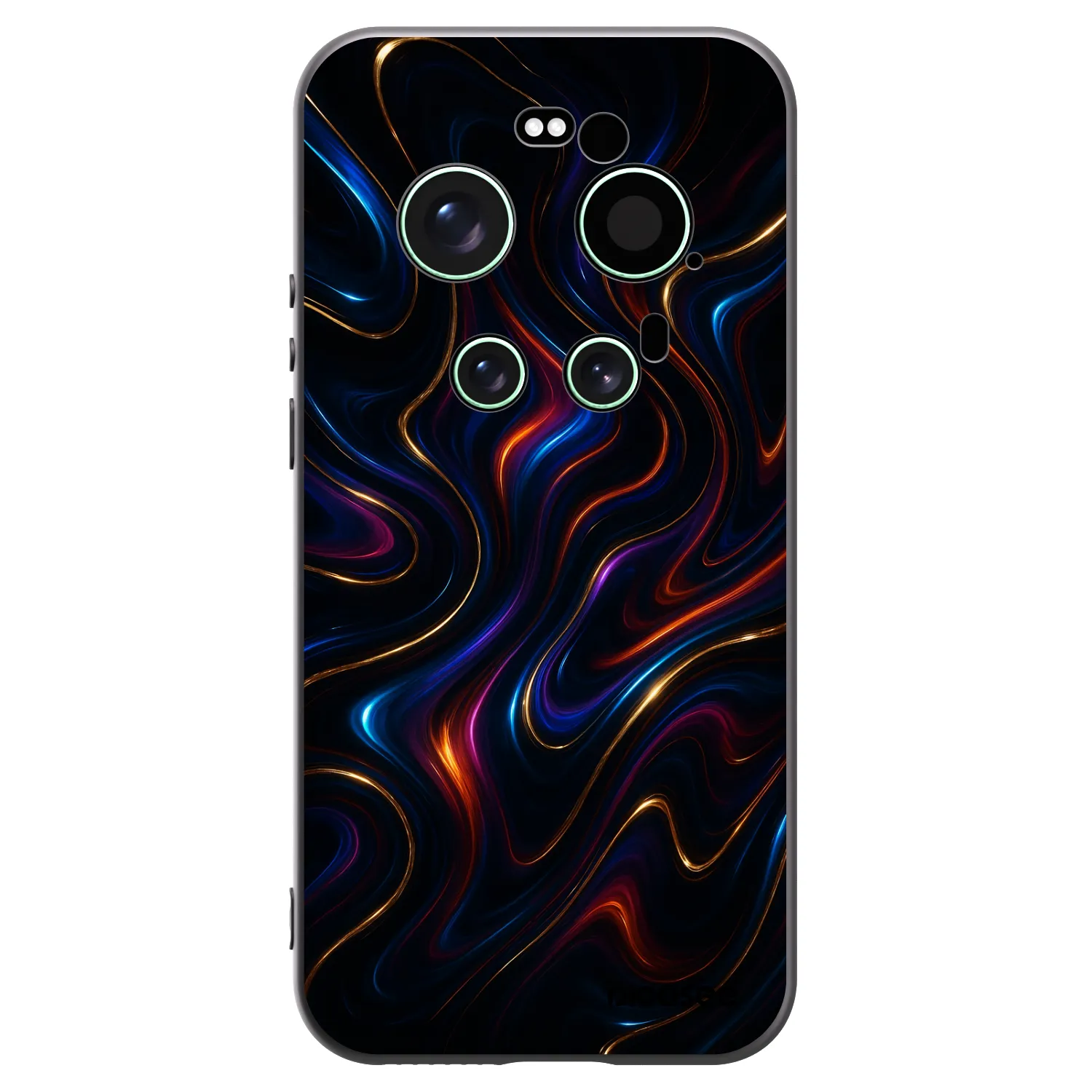 Picasee silikonowe czarne etui na Xiaomi 17 Ultra - Noir