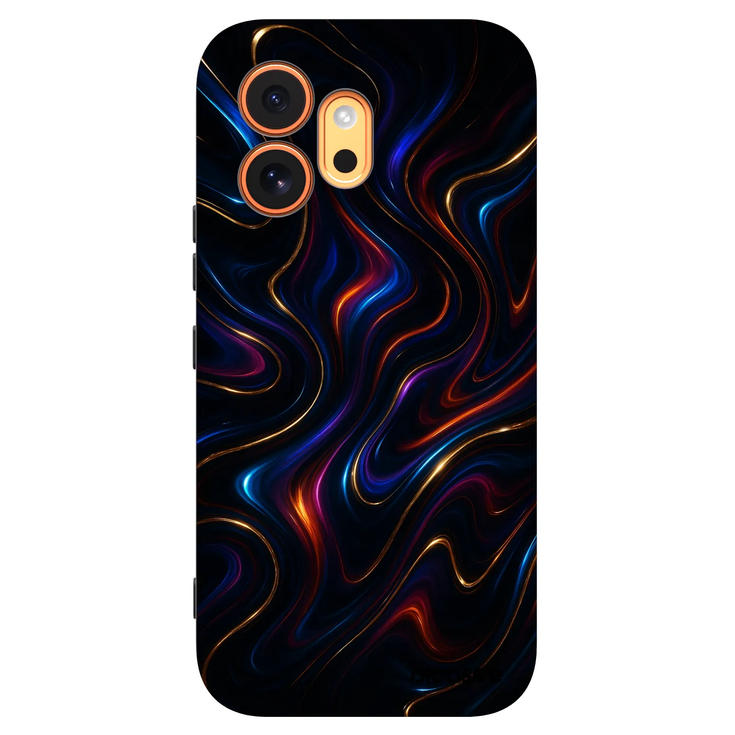 Picasee silikonowe czarne etui na Honor 600 - Noir