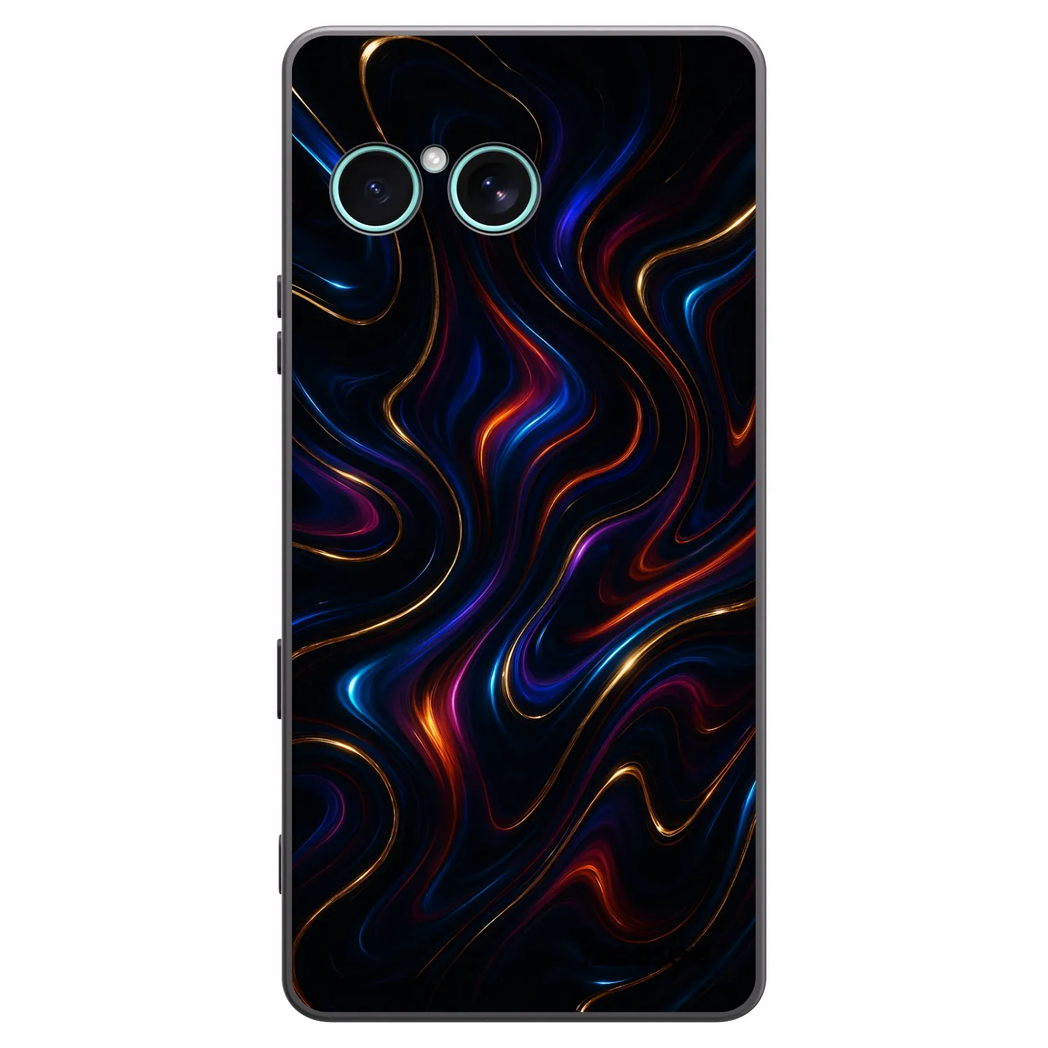 Picasee silikonowe czarne etui na Sony Xperia 10 VII - Noir
