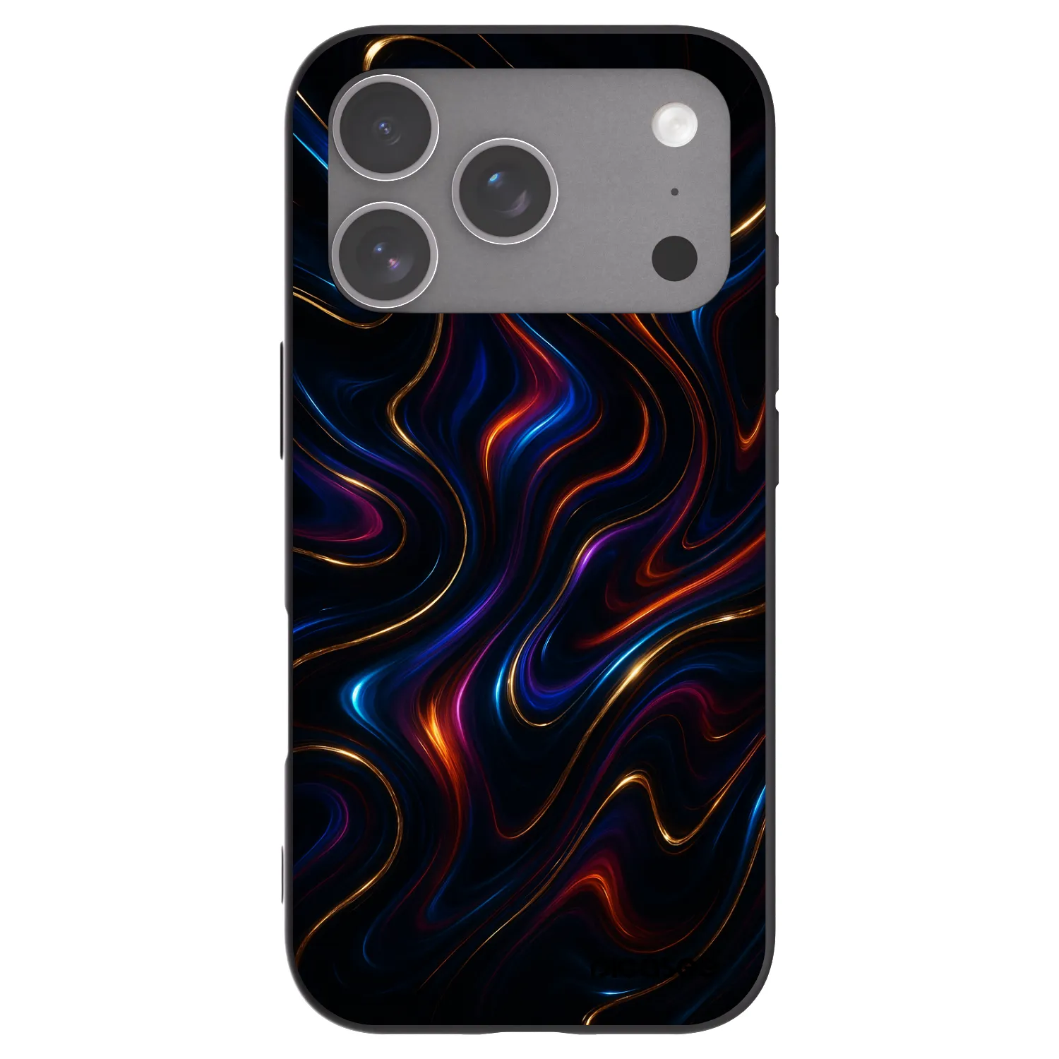 Picasee silikonowe czarne etui na Apple iPhone 18 Pro - Noir