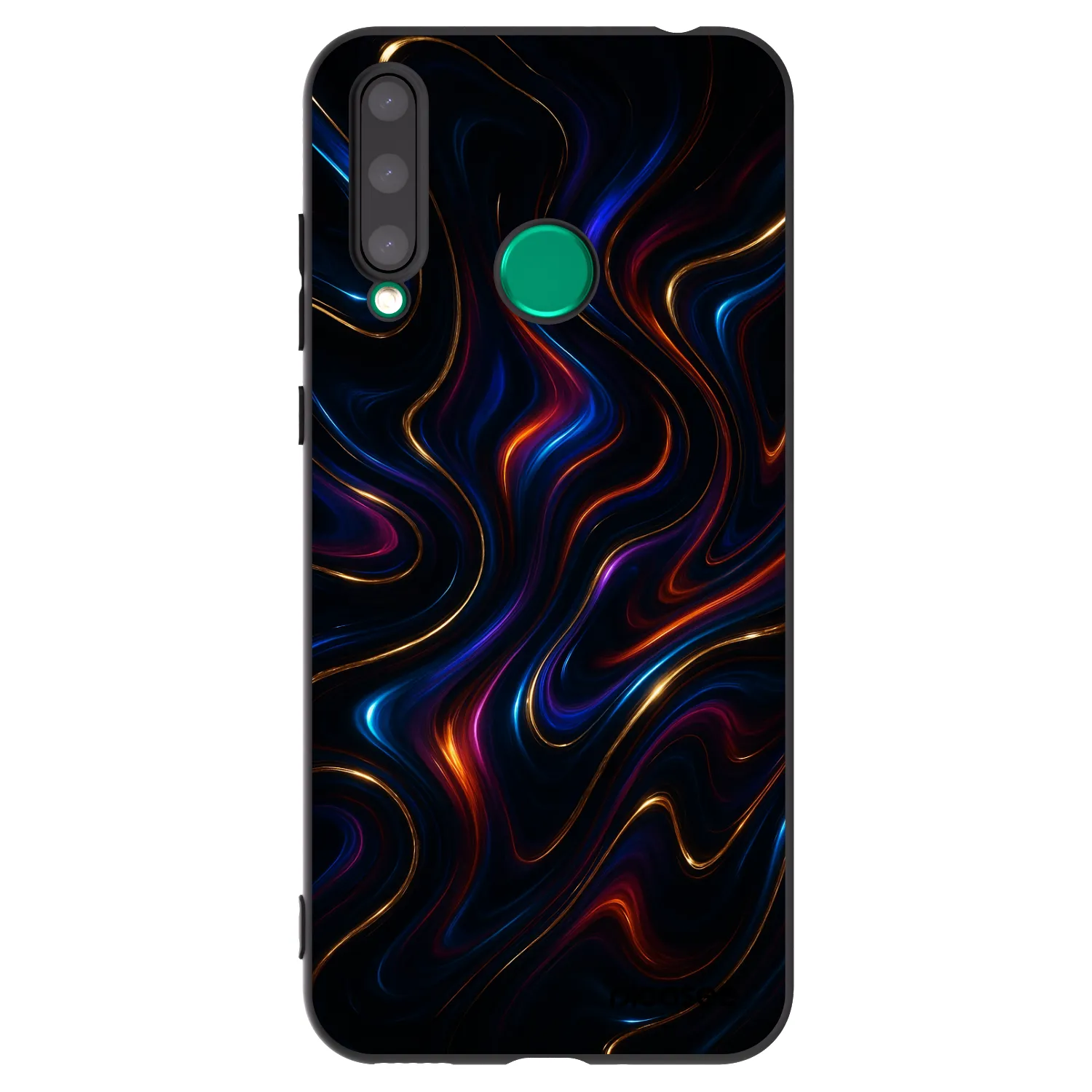 Picasee silikonowe czarne etui na Honor 20 Lite - Noir