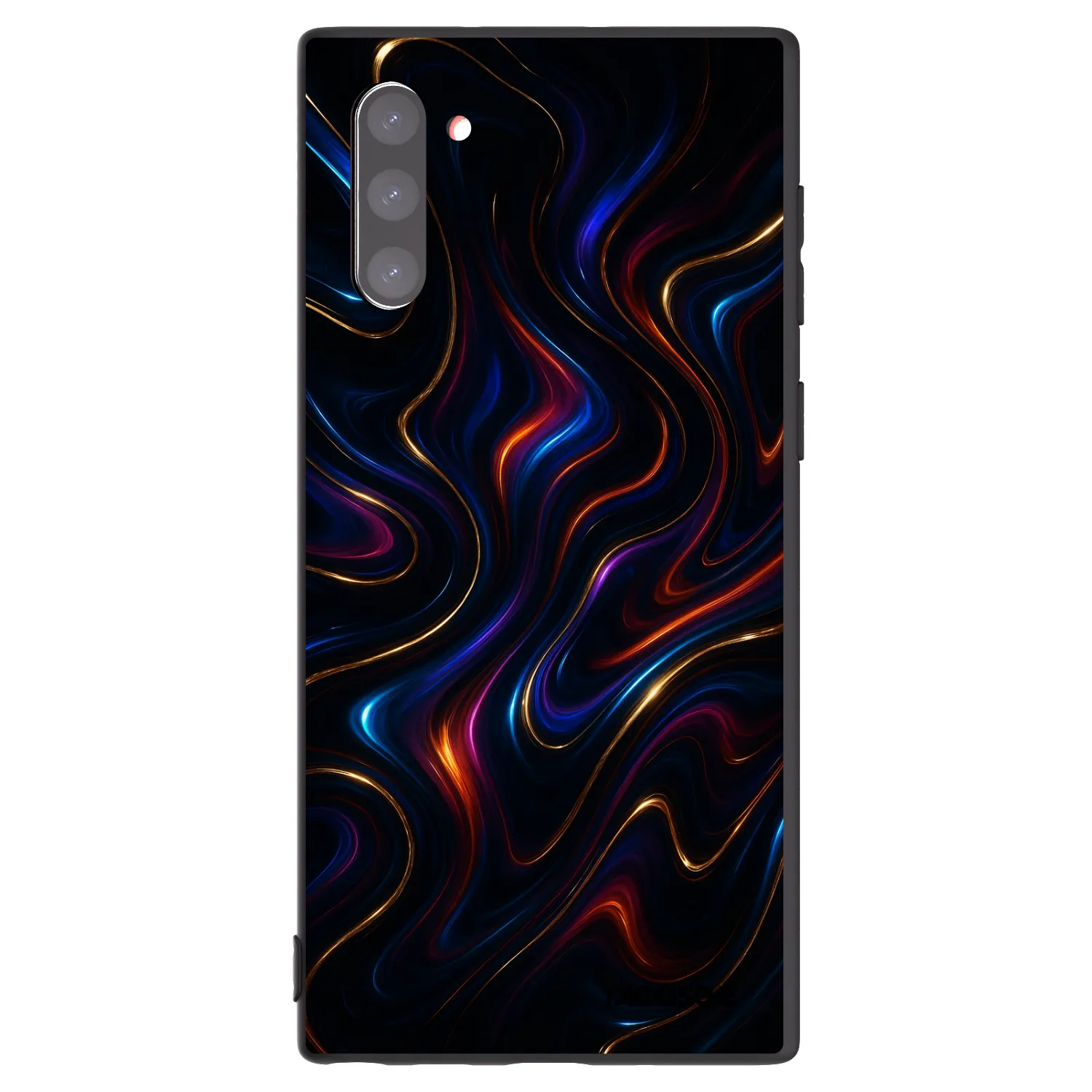 Picasee silikonowe czarne etui na Samsung Galaxy Note 10 N970F - Noir