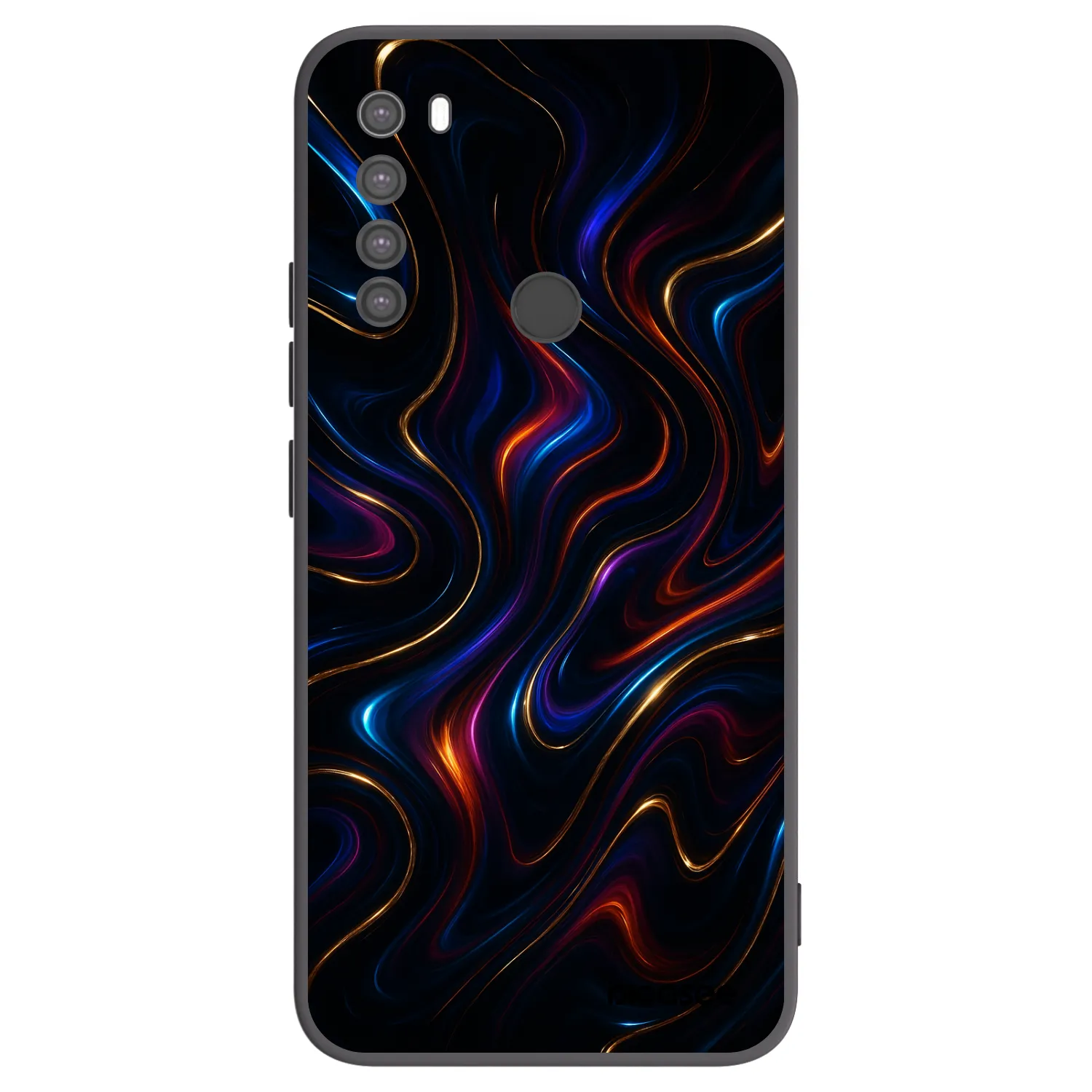 Picasee silikonowe czarne etui na Xiaomi Redmi Note 8 - Noir