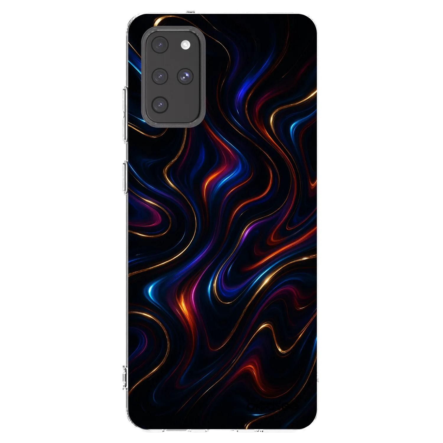 Picasee silikonowe przeźroczyste etui na Samsung Galaxy S20+ G985F - Noir