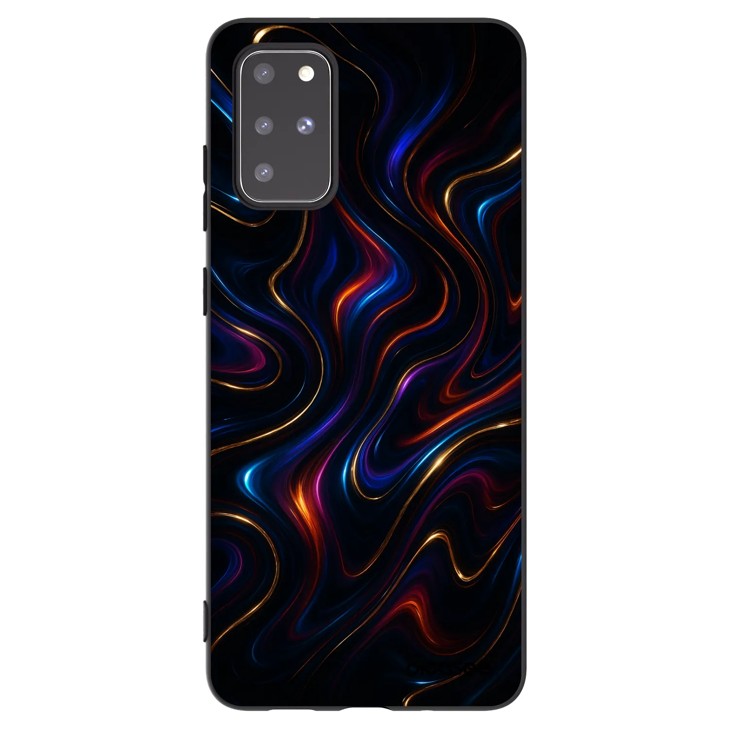 Picasee silikonowe czarne etui na Samsung Galaxy S20+ G985F - Noir