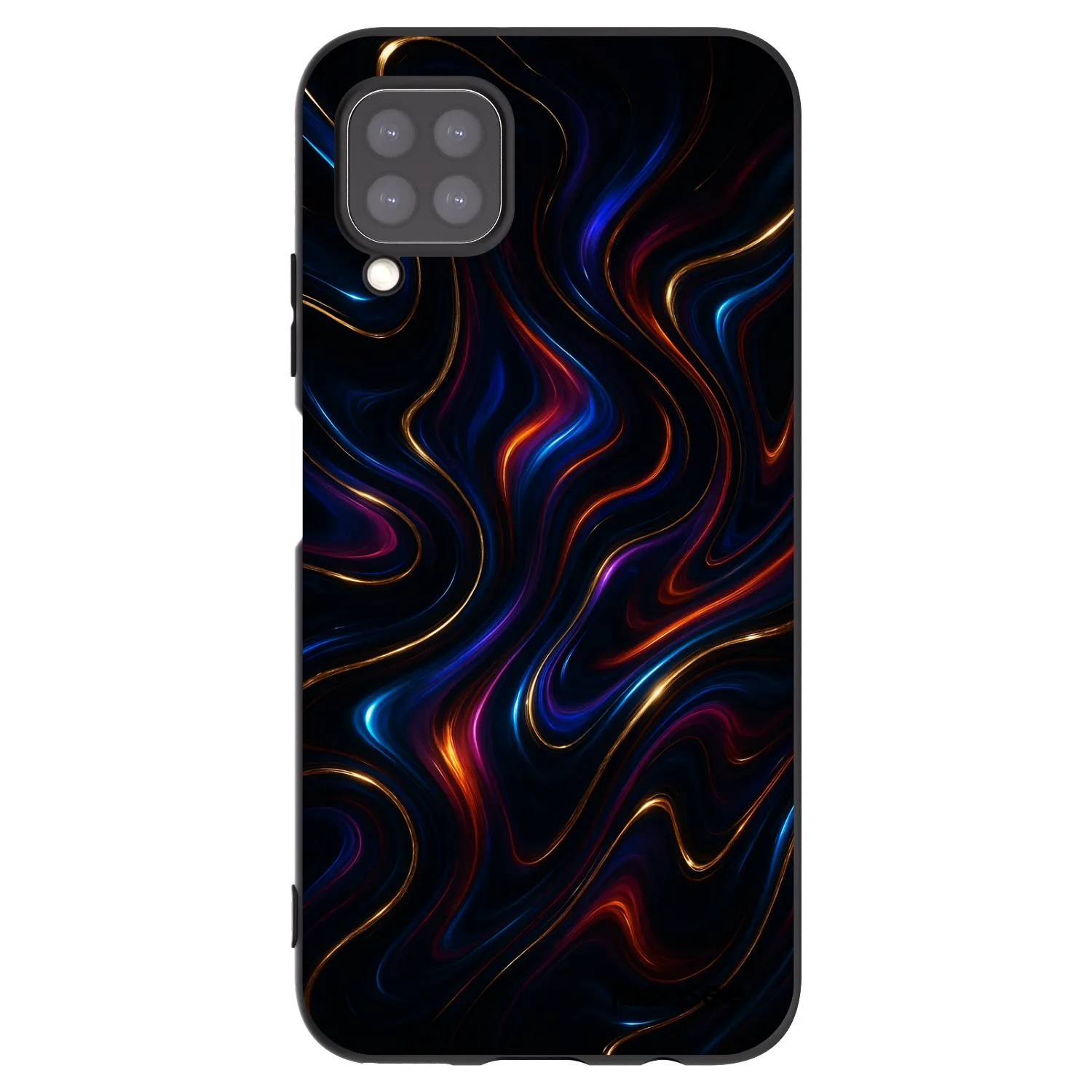 Picasee silikonowe czarne etui na Huawei P40 Lite - Noir