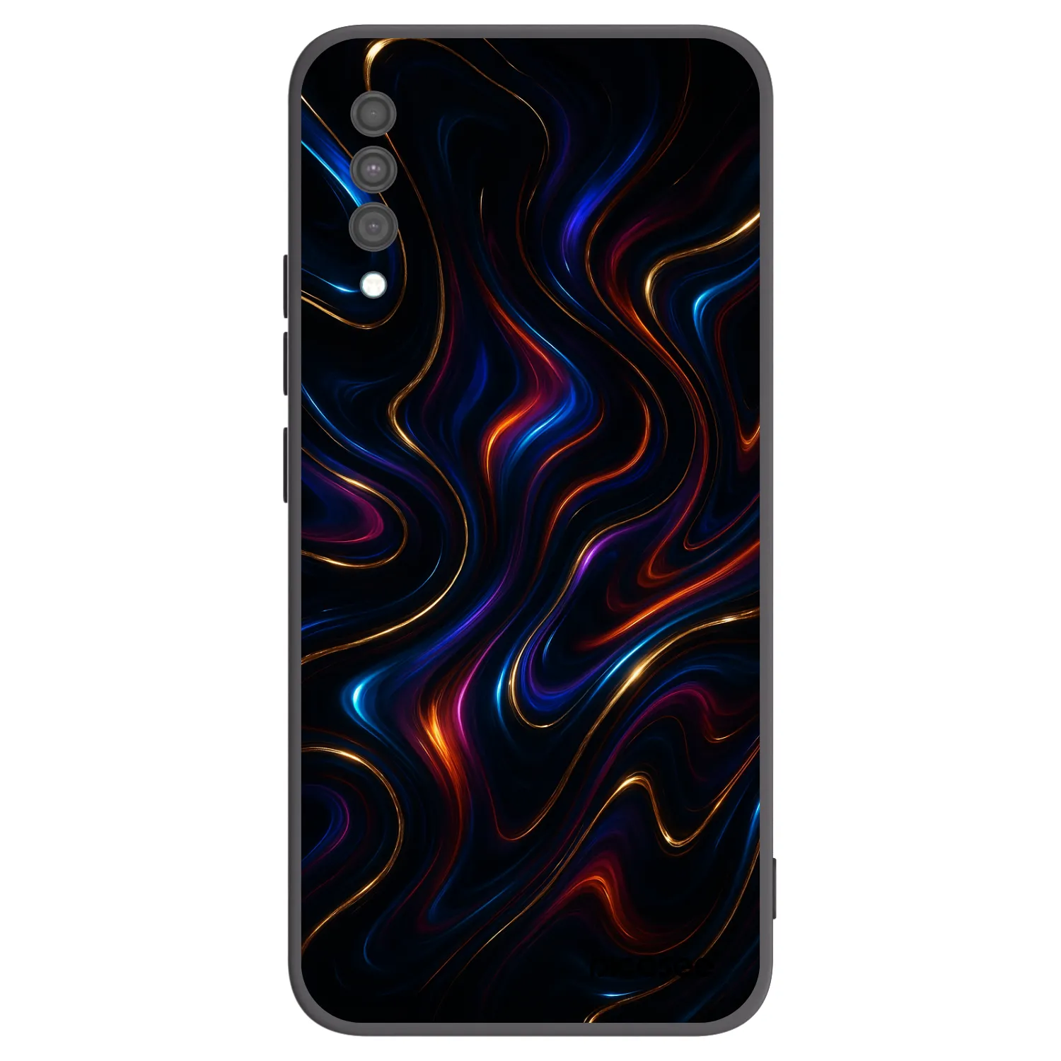 Picasee silikonowe czarne etui na Samsung Galaxy A30s A307F - Noir