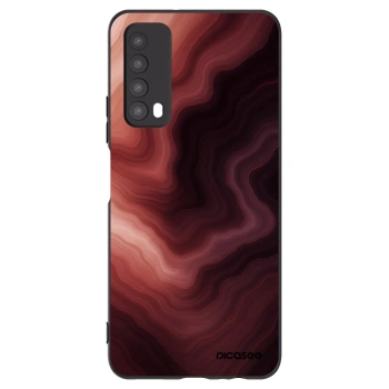 Picasee silikonowe czarne etui na Huawei P Smart 2021 - Rouge