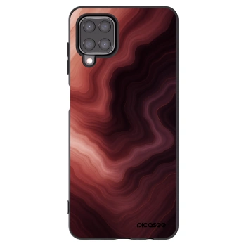 Picasee silikonowe czarne etui na Samsung Galaxy A12 A125F - Rouge