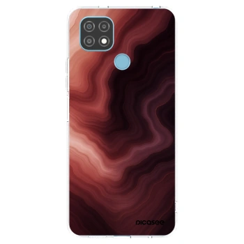 Picasee silikonowe przeźroczyste etui na Realme C21 - Rouge