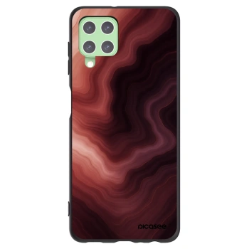 Picasee silikonowe czarne etui na Samsung Galaxy A22 A225F 4G - Rouge