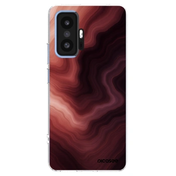 Picasee silikonowe przeźroczyste etui na Xiaomi 11T - Rouge