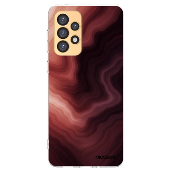 Picasee silikonowe przeźroczyste etui na Samsung Galaxy A33 5G A336 - Rouge