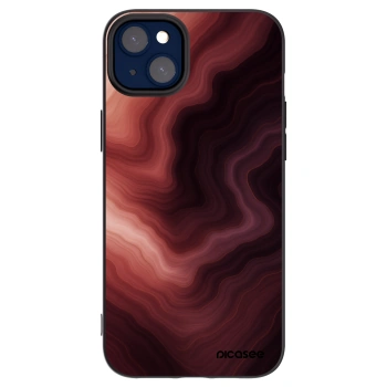 Picasee silikonowe czarne etui na Apple iPhone 14 Plus - Rouge