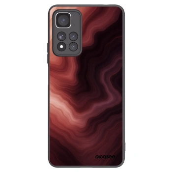 Picasee silikonowe czarne etui na Xiaomi Redmi Note 11 Pro+ 5G - Rouge