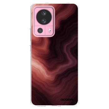 Picasee silikonowe przeźroczyste etui na Xiaomi 13 Lite - Rouge