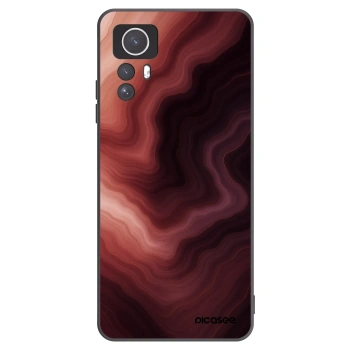 Picasee silikonowe czarne etui na Xiaomi Redmi Note 12S - Rouge