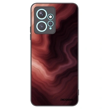 Picasee silikonowe czarne etui na Xiaomi Redmi Note 12 4G - Rouge
