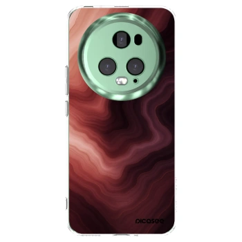 Picasee silikonowe przeźroczyste etui na Honor Magic5 Pro - Rouge