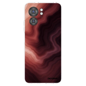 Picasee silikonowe przeźroczyste etui na Motorola Edge 40 - Rouge