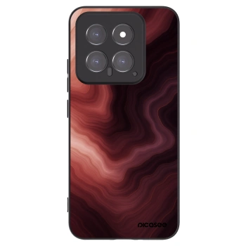 Picasee silikonowe czarne etui na Xiaomi 14 - Rouge