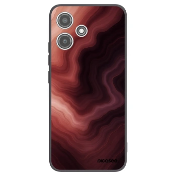 Picasee silikonowe czarne etui na Xiaomi Redmi 12 5G - Rouge