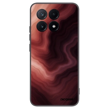 Picasee silikonowe czarne etui na Xiaomi Poco X6 Pro - Rouge