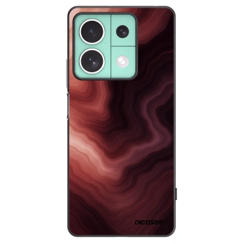 Picasee silikonowe czarne etui na Xiaomi Redmi Note 13 5G - Rouge