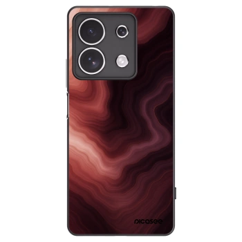 Picasee silikonowe czarne etui na Xiaomi Redmi Note 13 4G - Rouge