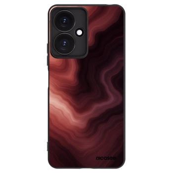 Picasee silikonowe czarne etui na Xiaomi Redmi 13C 5G - Rouge